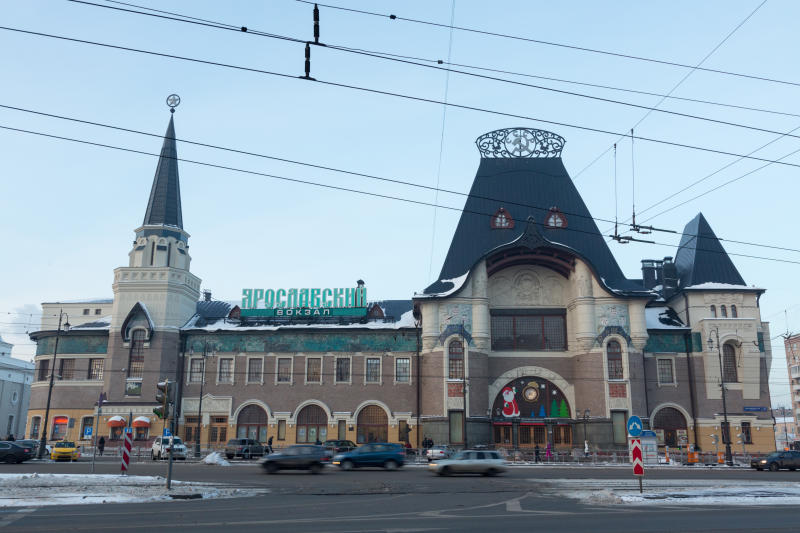 Ярославский вокзал в Москве